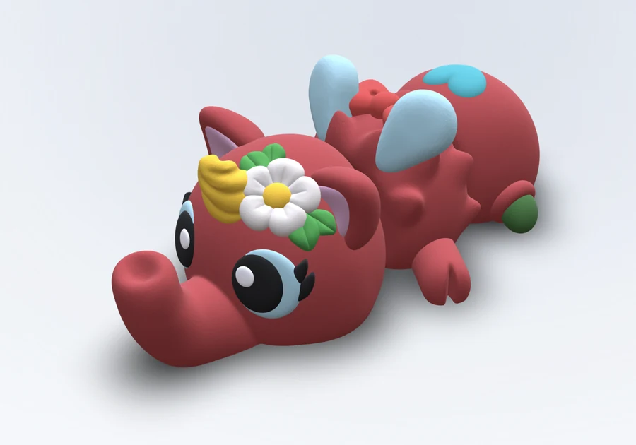 CuteFlexi elephant design