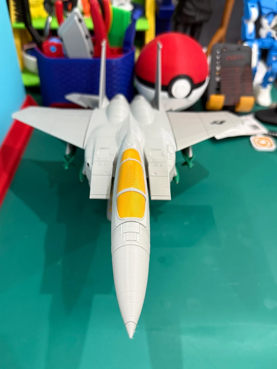 3D printed jet model